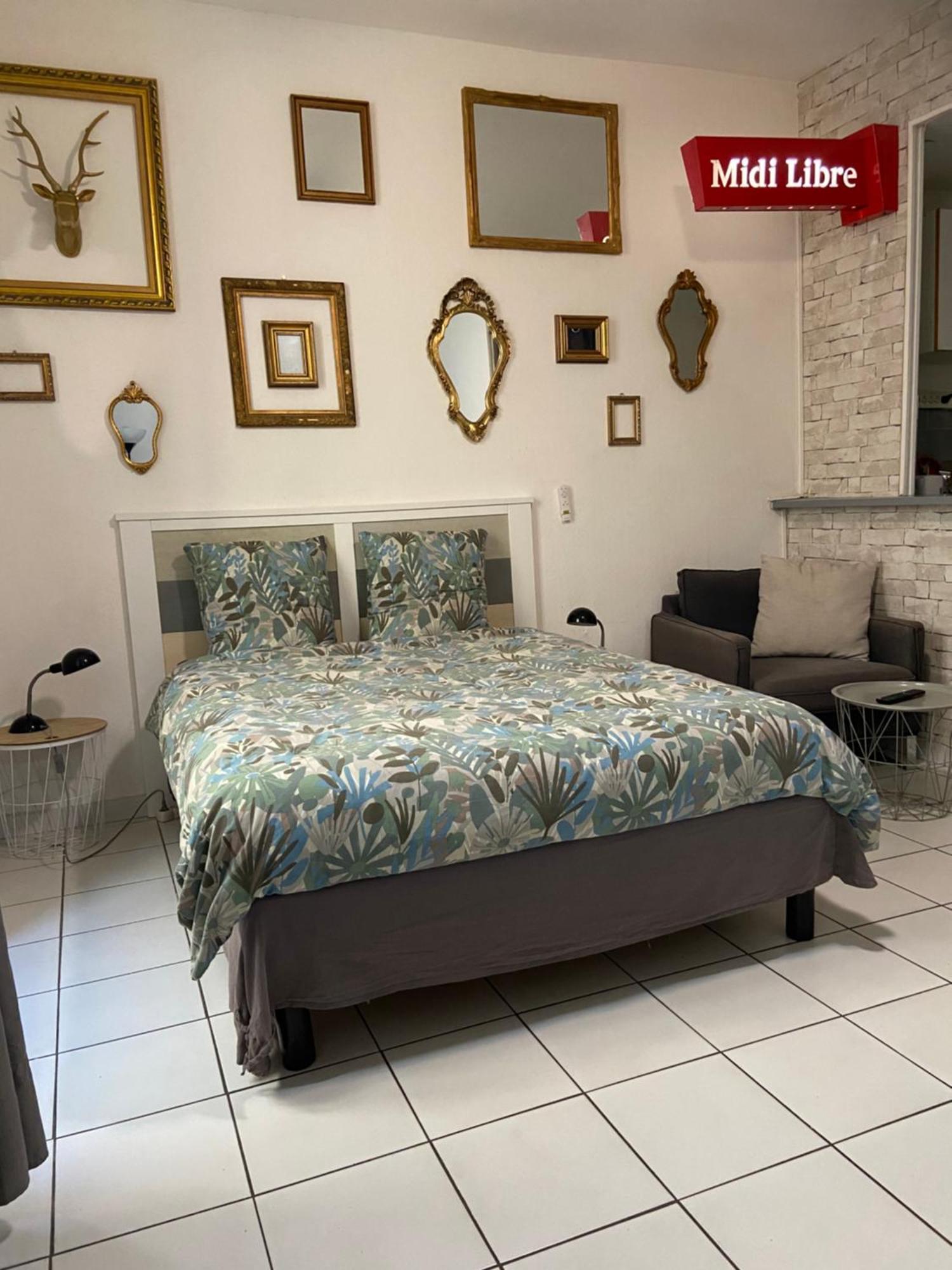 Studio Triangle Arene Gare Maison Carree Placette Nimes Ngoại thất bức ảnh